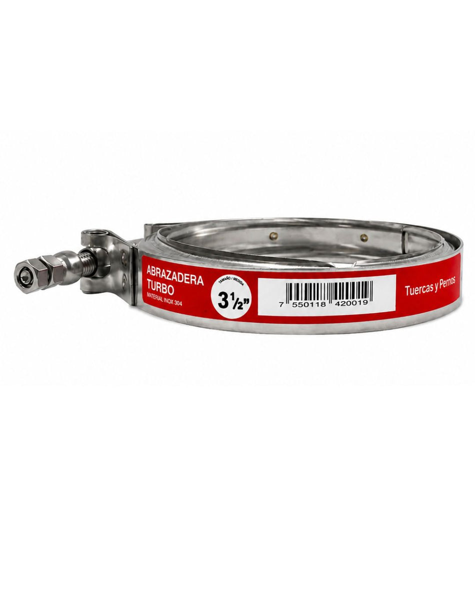 ABRAZADERA TURBO 3 1/2 ANCHA HC